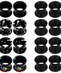 10 Gauge Silicone Ear Gauges Set Ultra Thin Tunnels Plugs For Ear Piercing 6 Pairs In 2.5mm Non Toxic Flexible Silicone Kit