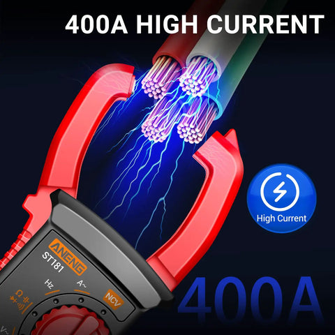 Digital Clamp Meter Multimeter For Electricians With 4000 Counts And NCV, Pro Grade Beast measuring high AC current