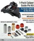 Beefed Up Guide Pin Kit For Bendix ADB22X Air Disc Brake Replacement Pack Direct OEM Replacement For Holland P89 Plus