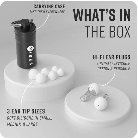High Fidelity Concert Ear Plugs For Musicians And Live Events Reusable Noise Plugs For Concerts Raves And Loud Environments With Dope Hearing Protection And Clear Sound