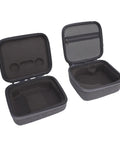 Ride Ready Carry Case For Flip Drone And RC2 Controller High Density Polyester Organizer Bag With Hardcore Shock Proof Padding. Opened carrying case with padded interior and mesh pocket.