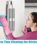 Refrigerator Door Handle Covers Set of 6 Keep Your Appliances Clean From Food Stains Smudges Drips Oil Washable