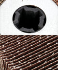 Close-up of Two Pack Aluminum Oxide Flap Sanding Wheel Drum Burnishing Brush Kit For Metal And Wood, 4.5 Inch Diameter And 4 Inch Width, Three Quarter Inch Four Key Arbor, 60 Grit, Rust Removal, Weld Burrs, Grinding, Grinds Like A Boss showing detailed texture and arbor design.