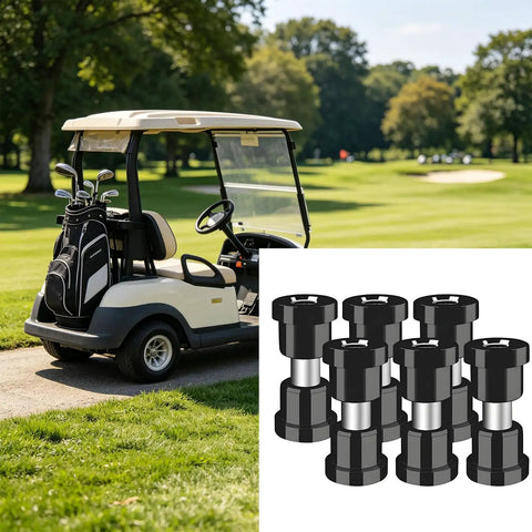 Easy Install Golf Cart Protection Panel Repair Kit No Fuss Replacement Parts For Multiple Models Lightweight Recyclable Materials Quick Setup Outdoor Ready with golf cart on green field
