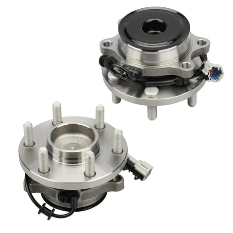 Front Wheel Bearing And Hub Assembly 515064 RWD With ABS Drop In Fits Nissan Frontier 2005 2018 Pathfinder 2005 2012 6 Lug Bolts
