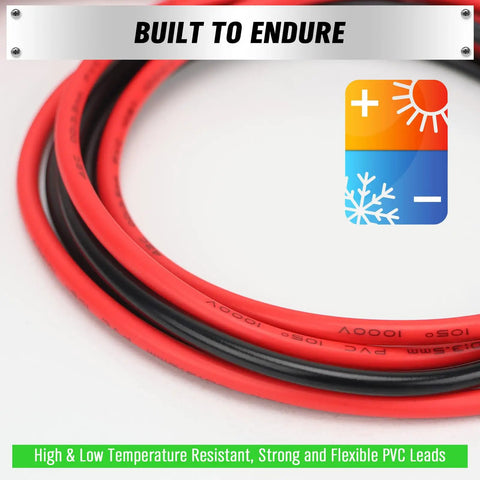 27 Piece Multimeter Test Leads Set With Alligator Clips And Needle Probes, Soft PVC Volt Meter Leads, temperature resistant