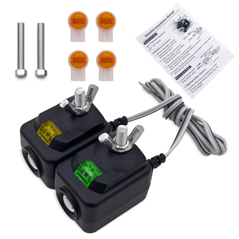 Universal Garage Door Safety Sensor Replacement Kit For Most LiftMaster Chamberlain And Craftsman Openers Without Brackets No Brainer Upgrade Replaces 41A5034 820CB G801CB-P 801CB 41A5266-1 041-0136