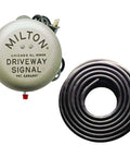 Driveway Bell Kit With 25 Foot Signal Hose And Durable Bell Ringer Tubing For Drive-Thru Residential Or Industrial Alarms Easy Install