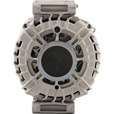 Top Shelf Heavy Duty 140 Amp 12 Volt Alternator For Audi TT Quattro Q3 2.0L 2011-2018 With Clutch Pulley Internal Regulator, front view.