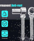 Commercial Grade Heavy Duty Barn Door Hinges Dog Gone Tough With Rust Resistant 304 Steel for secure mounting in wet conditions.