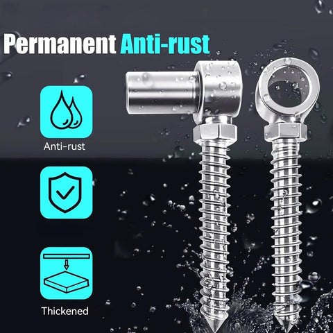 Commercial Grade Heavy Duty Barn Door Hinges Dog Gone Tough With Rust Resistant 304 Steel for secure mounting in wet conditions.