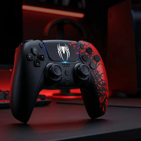 Wireless PS5 Controller With Dual Vibration And Motion Sensor, Built In Screenshot Capture, 3.5mm Audio Jack, PS5 Pro Slim