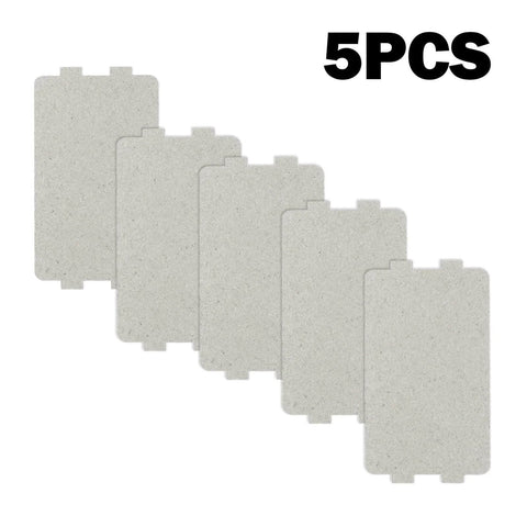5 Piece Microwave Oven Mica Sheet Set With Wave Guide Covers for universal insulation and safe heating in kitchen appliances