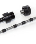 MT1 Pen Turning Lathe Mandrel for Wood Lathe, Fits Most MT1 Lathes, 1/4 Inch Shaft, Includes Five Slim Spacer Bushings shown