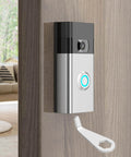 Ring Doorbell Tool Kit for Fast Battery Doorbell Install and Safe Removal All In One Screwdriver Key Tool Set attached