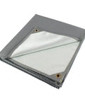Silicone Coated Welding Blanket 4x6 Ft Shielding Curtain Up To 1800F Heavy Duty Fireproof Welder Mat folded view