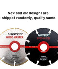 Heavy Duty 4 1/2 Inch Brazed Tungsten Carbide Cutoff Wheels With 7/8 Inch Arbor, ideal for cutting wood, laminate, and plastic.