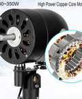 High power copper core motor of Heavy Duty Industrial Mist Fan With 42 Liter Tank and 75 Cm Stainless Blades.