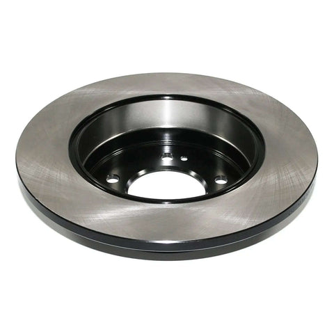 Front view of Rear Solid Brake Rotor With Electrophoretic Coating For Rugged Corrosion And Salt Spray Resistance Premium Core Tech