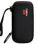 Rugged Hard Case For TopTes TS-301 Anemometer And TS-501B Sound Level Meter TS-710 Light Meter Stays Put Snug Fit Shockproof Drop-Resistant Durable Protective Case For Field Work, black EVA case with wrist strap