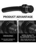 2 Pack CNC Aluminum Gas Cap Vent Tube With Steel Balls Universal Fuel Cap Air Vent Hose For ATVs Motorcycles Dirt Bikes