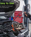 Triple Lens Endoscope For Auto And Home Repairs Engine Drain Inspection HD Waterproof Camera With IP67 Rating Great For Plumbing HVAC And DIY Diagnostics Pro Grade Sewer And Drain Inspection Tool used in car engine bay