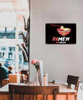 Ramen Love Dope Vintage Rustic Metal Tin Sign 8x12 Inch Wall Art For Home Kitchen Room Office Garage Decor Durable Aluminum Sign With Pre Drilled Holes Easy Mount on wall