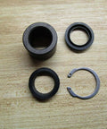 Hydraulic Seal Kit R432015242 P-068148-K0000 components for Rexroth Bosch pumps cylinders, O-rings, gaskets on wooden surface
