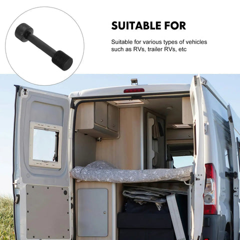 Heavy Duty Hydraulic Punch Kit With Locking Rod Cap For Manual Metal Sheet Hole Punch Tools Set installed in RV