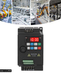 Plug-And-Play High-Performance Variable Frequency Drive 2.2kW VFD with Vector Control for CNC Spindle Eight-Protection System