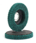 10 Piece Nylon Fiber Flap Disc Set 180/320 Grit For 4 Inch Angle Grinder Metal Polishing Buffing Grinding Deburring