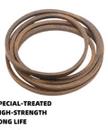 Beefy Replacement Deck Belt Five Eighths Inch By One Hundred Eighty Three And Three Eighths Inch For 510201301 And IZ Series Mowers coil view