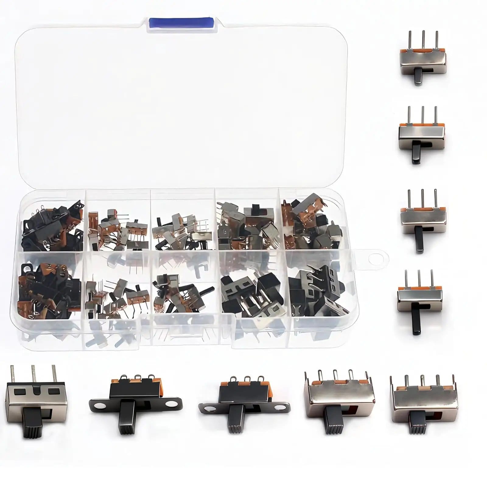 Ultra Compact Mini Micro Slide Switch Kit for Projects