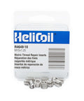304 Stainless Steel Helical Insert M10x1.25 Thread Tough As Nails Pack Of 12 For Durable Thread Repair In Auto Machinery And Industrial Projects USA Made Model R464910 packaging and inserts