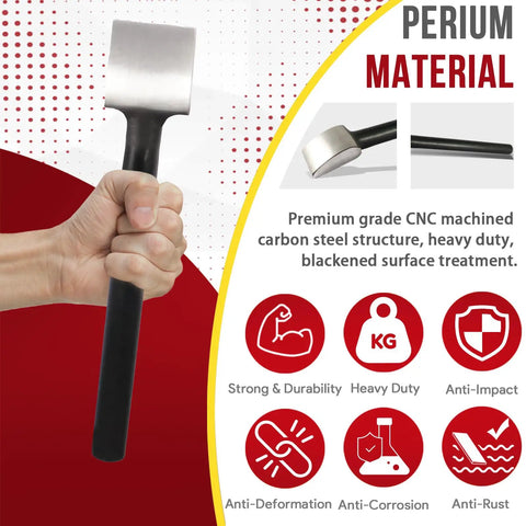 Heavy Duty 1052 Spoon Dolly Body Hammer For Panel Beating Prying Tight Auto Panels Gotta Have Garage Shop Workhorse 4 Pound Steel Tool Reaches Deep Door Pockets And Quarter Panels Smoothly