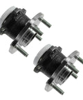 Rear Wheel Bearing And Hub Assembly Kit For Mazda 3 And Mazda 5 Two Piece Set For Rear Left And Right Fits 2004 2008 Mazda3 2009 2013 Mazda3 2006 2010 Mazda5 And 2012 2015 Mazda5 With ABS Compatible front view