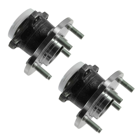 Rear Wheel Bearing And Hub Assembly Kit For Mazda 3 And Mazda 5 Two Piece Set For Rear Left And Right Fits 2004 2008 Mazda3 2009 2013 Mazda3 2006 2010 Mazda5 And 2012 2015 Mazda5 With ABS Compatible front view