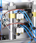 Installed One Quarter Inch Air Fittings Assortment Kit With Push To Connect Pneumatic Fittings Set Includes Two Splitters Two Elbows Two Tees
