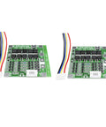 Heavy Hitter 2 Pack 14.8V 4S 30A Bms Protection Board For 18650 Li Ion Batteries, featuring smart voltage monitoring.