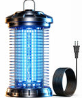 Outdoor Bug Zapper With 4200V High Voltage, Dual 365Nm UV Light And CO2 Body Heat Lure, IPX5 Waterproof Insect Trap with power cord