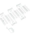 Wave Activated Under Cabinet LED Lighting Kit 3 Pack 7 Inch Dimmable Touchless Dimming Control No Remote Needed White Under Counter Lights