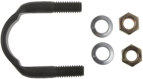 U Joint Bolt Kit For Ford Mercury Universal Joint Repair Pack Of 2 Direct Replacement To Resecure U Joints On Select Ford And Mercury Vehicles Easy Install Plug And Play, showing a U-bolt with lock washers and nuts.