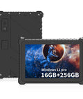 Built Like A Tank 10 1 Inch Rugged Tablet Running Windows 11 Pro with Intel i5, showcasing dual views and durable design.