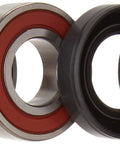 Rear Axle Bearing and Seal Replacement Kit, 2 Pack for Electric Carts Marathon Medalist TXT, metal bearing and rubber seals
