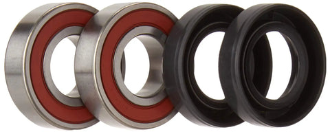 Rear Axle Bearing and Seal Replacement Kit, 2 Pack for Electric Carts Marathon Medalist TXT, metal bearing and rubber seals