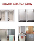 Different display angles of Heavy Duty Waterproof Gypsum Access Panel With Slick Flush Mount Fire Rated Inspection Door 27x79 inch