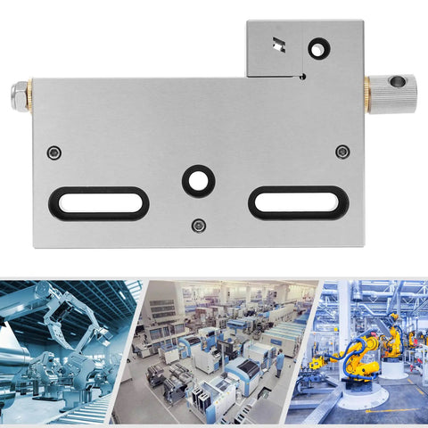 Beefy Wire Cut EDM Vise With 0 To 100mm Adjustable Stroke Stainless Steel Bench Vise, three-axis fine tuning close-up