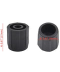 Hella Durable Black 50 Pack Anti Uv Round Baluster Connectors For Stair Railing Hardware Fits 3 4 Inch Diameter 17mm height
