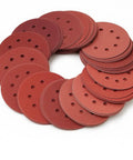 5 Inch 8 Hole Fine Grit Sanding Discs Pack 100 With 400 800 1000 1500 2000 Grits 20 Pieces Each For Orbital Sander