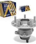 Premium Rear Wheel Bearing Hub Assembly Straight Up Built Tough For Toyotas showing the assembly with sealed bearing and installation manual.